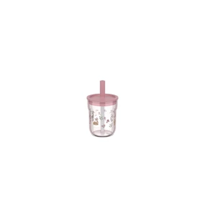 Little Dutch gyerek pohár szívószállal 250 ml - fairy garden