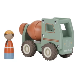 Little Dutch betonkeverő autó figurával