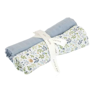 Little Dutch textil pelenka-Forest Friends blue