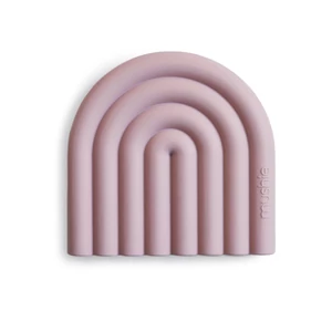 Mushie Szivárvány Rágóka - mályva
