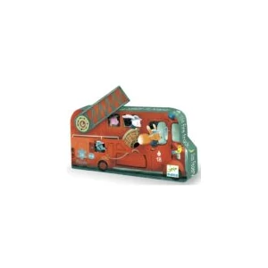 Mini puzzle - tűzoltóautó