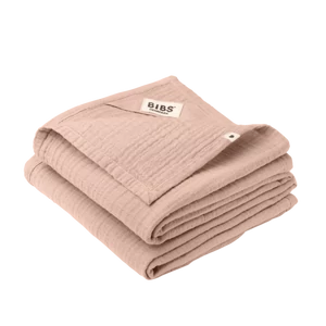 BIBS textilpelenkák - púderrózsaszín- 2db