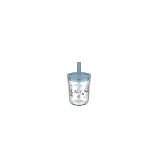 Little Dutch gyerek pohár szívószállal 250 ml - forest friends