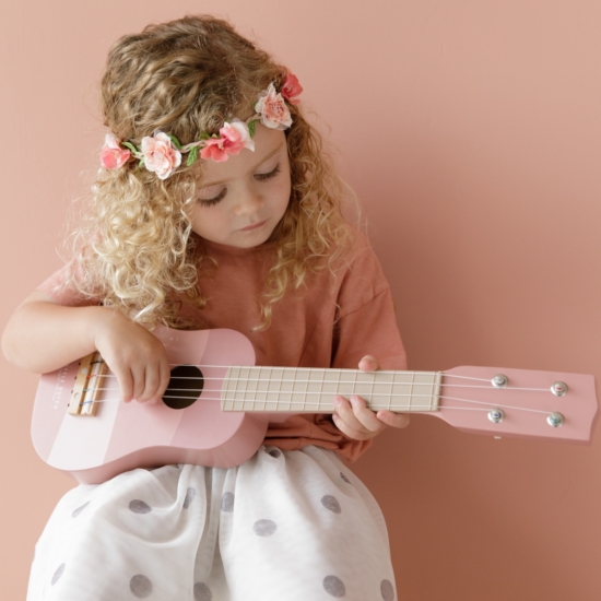 Little Dutch gitár-pink