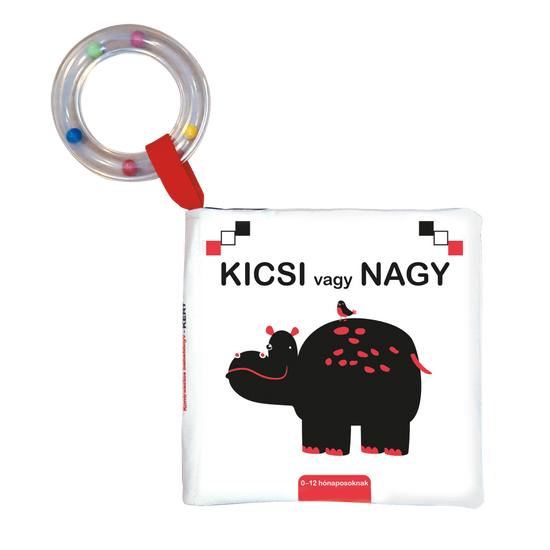 Kontrasztos babakönyv - Kicsi vagy nagy
