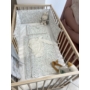 Kép 2/2 - Pöttyös ágynemű szett - babáknak